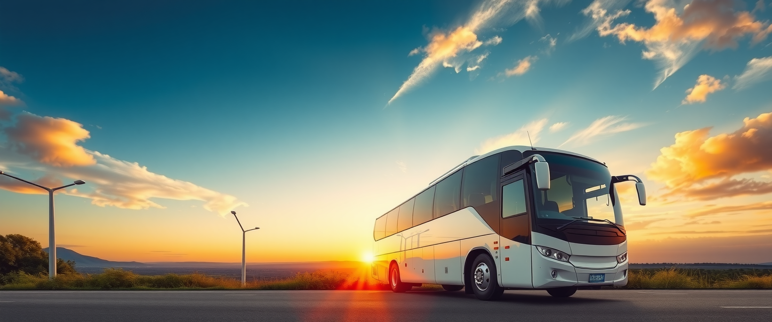 Zambian bus journey background